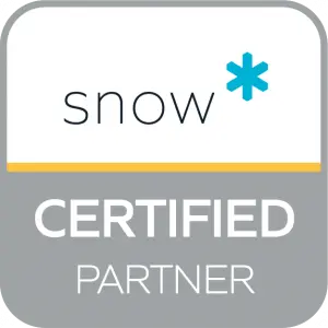 Partner CertifiedPartnerSquareBadge snow software